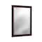 Alaterre Furniture 24" Beveled Bath Vanity Mirror, Espresso AMIR00P0 - alternate 1